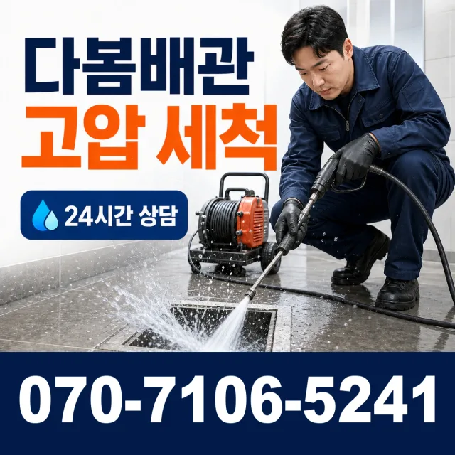 대전시 관평동 배관청소 상담 이미지 4