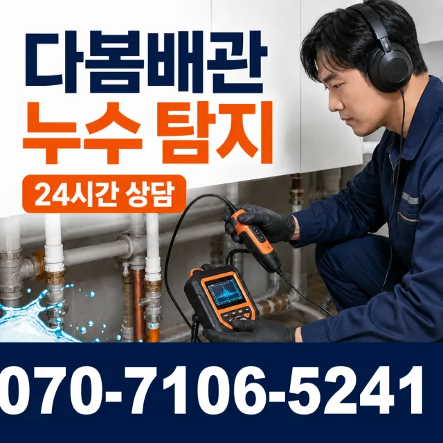 대전시 관평동 배관청소 상담 이미지 5